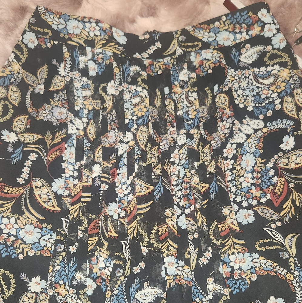 Anthropologie skirt size Med